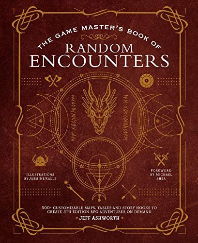 The Game Master's Book of Random Encounters 500+ customizable maps, tables and story hooks to create 5th edition adventures on demand
