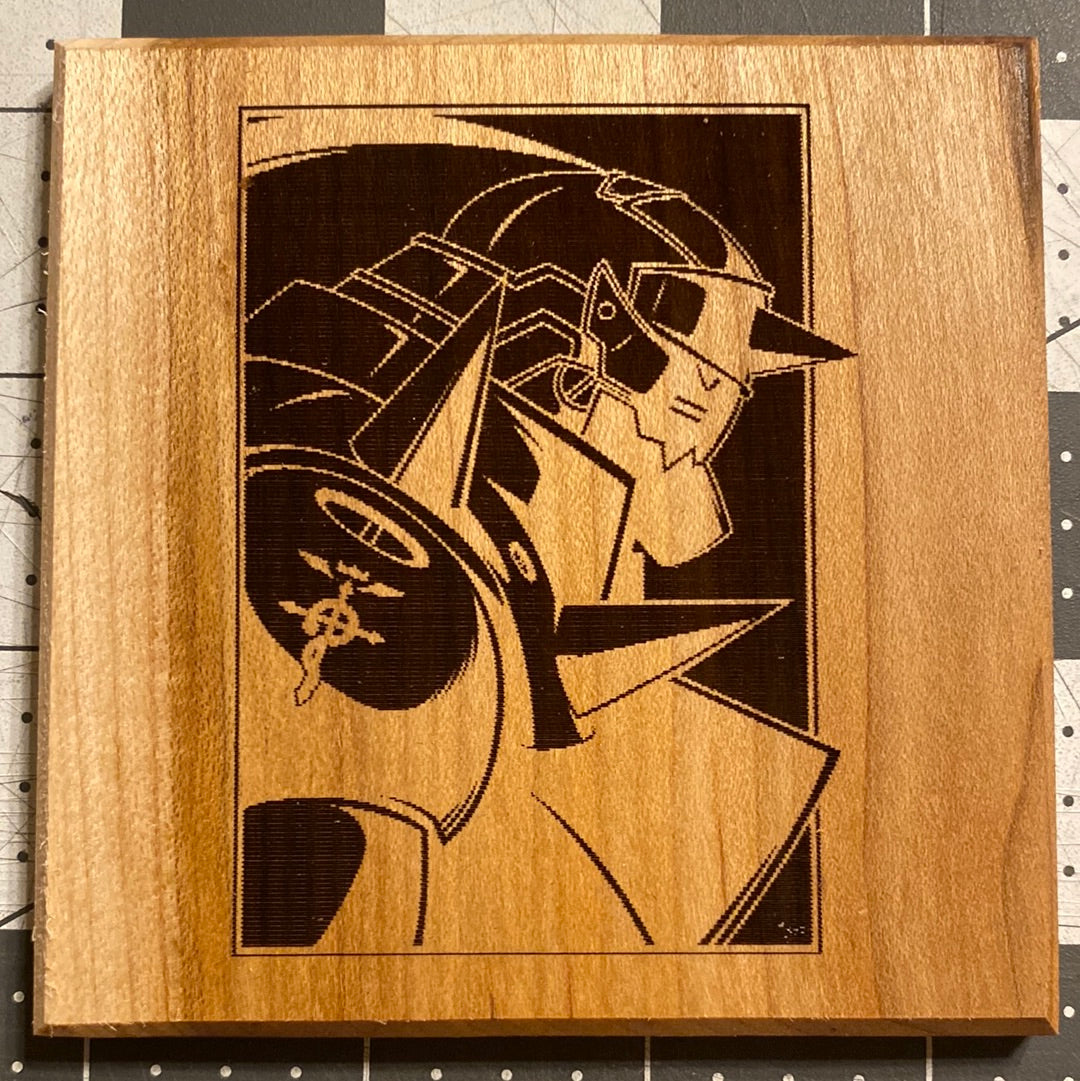 Wooden Laser Engraved Coasters
