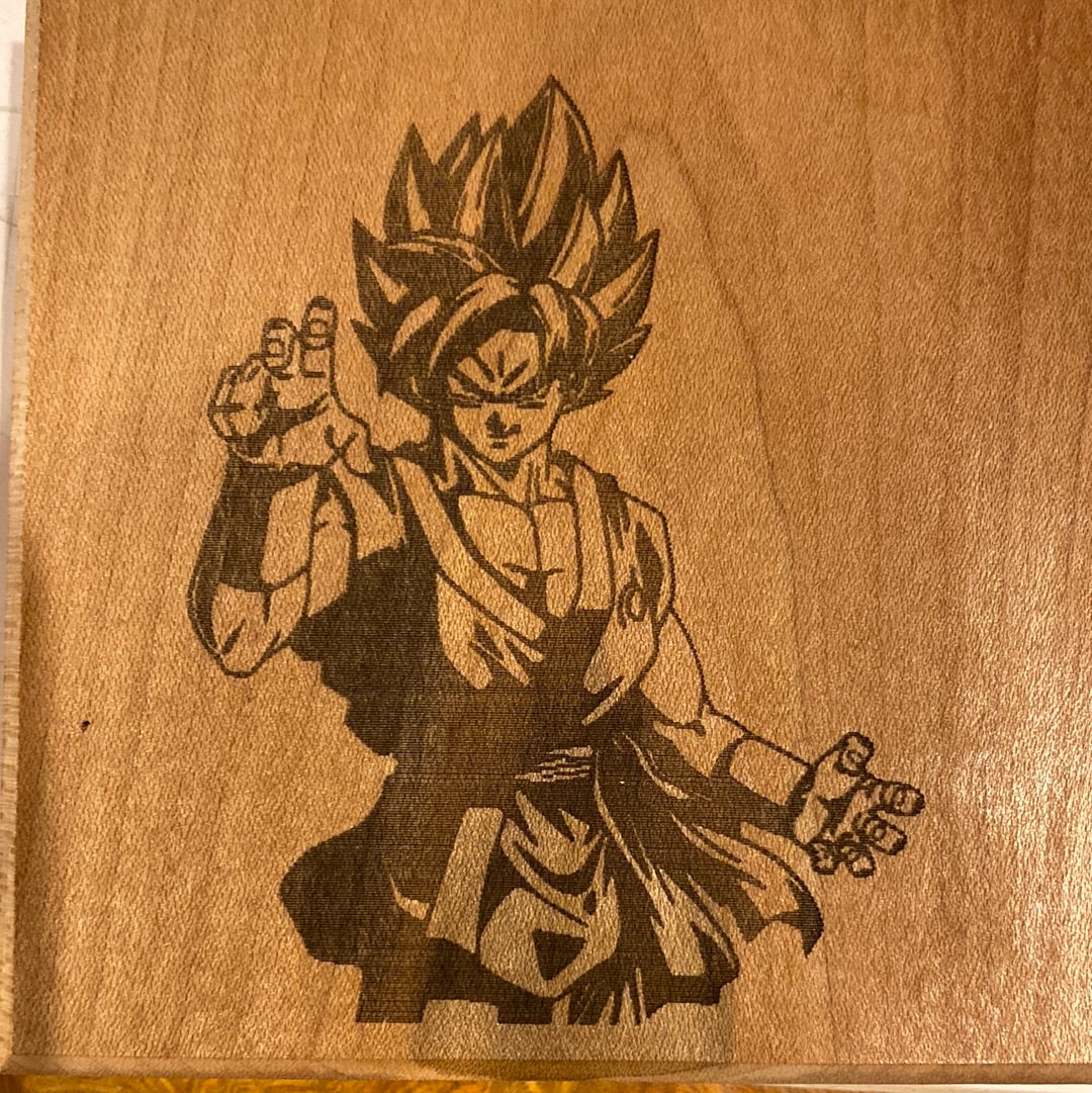 Wooden Laser Engraved Coasters