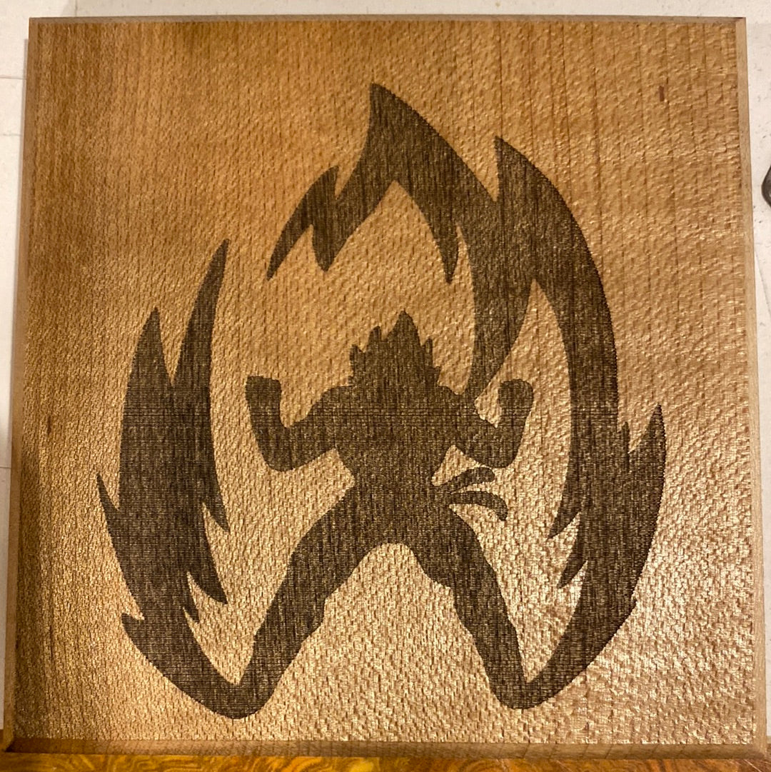 Wooden Laser Engraved Coasters
