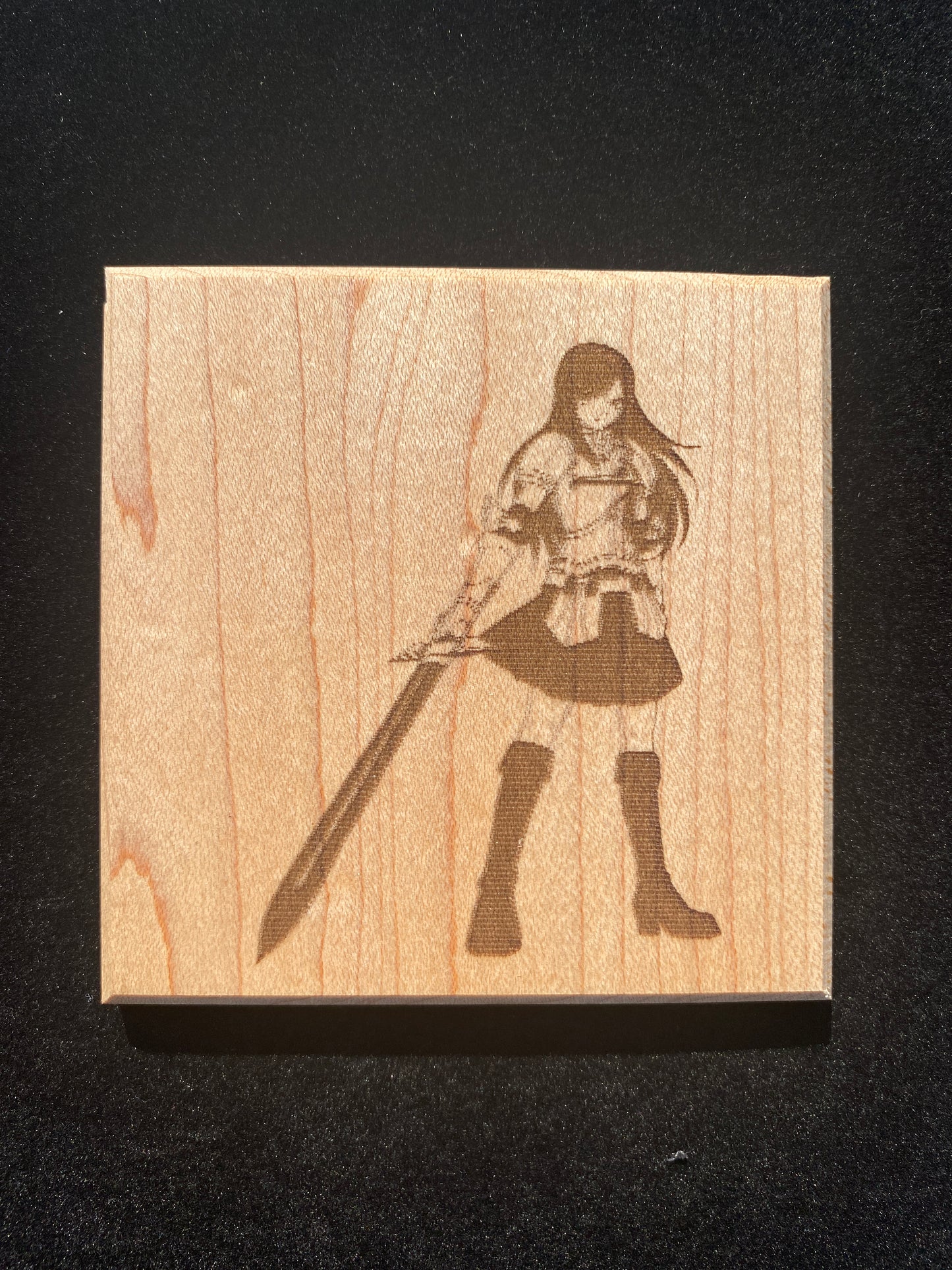 Wooden Laser Engraved Coasters