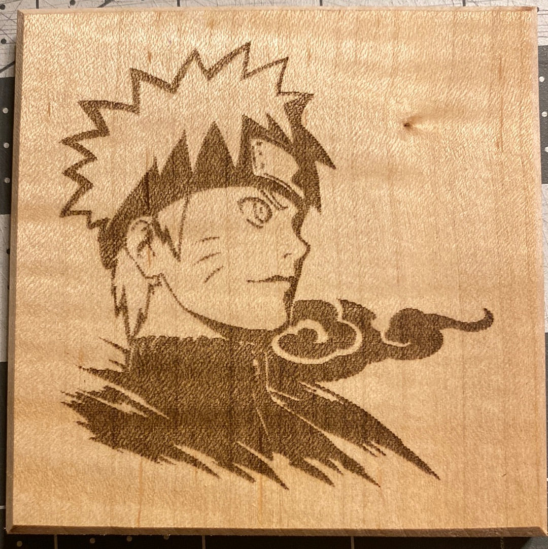 Wooden Laser Engraved Coasters