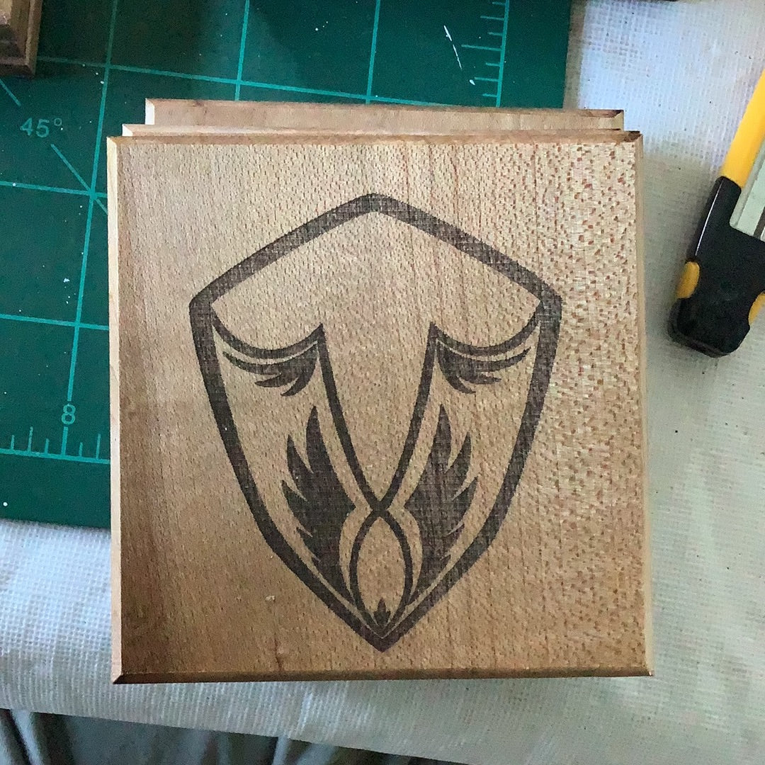 Wooden Laser Engraved Coasters