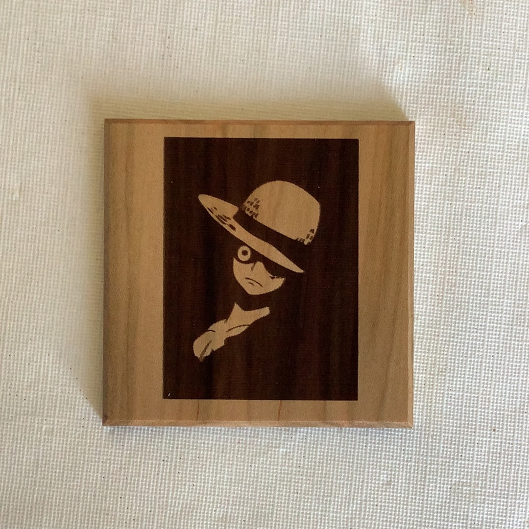 Wooden Laser Engraved Coasters