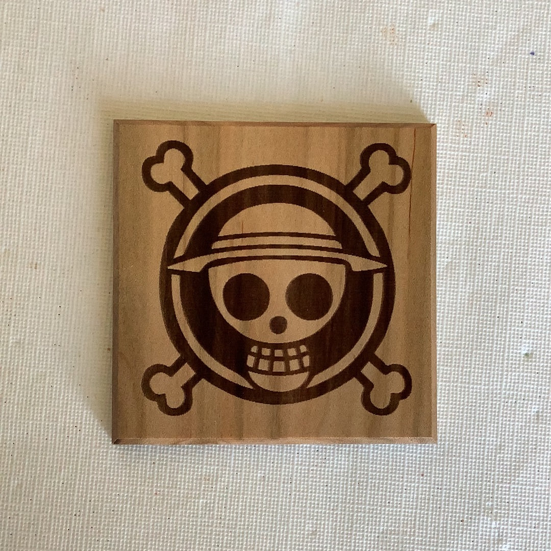 Wooden Laser Engraved Coasters