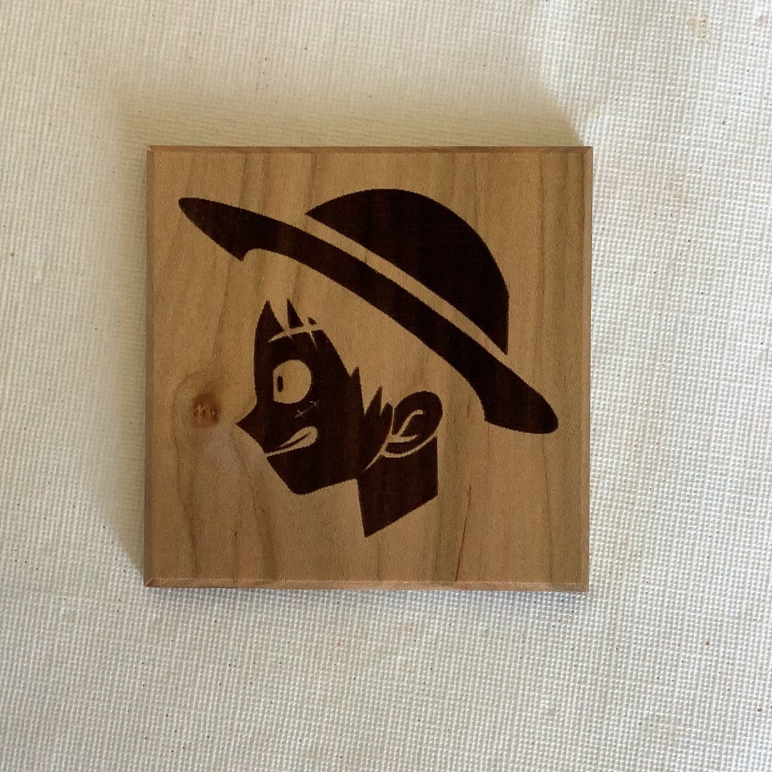 Wooden Laser Engraved Coasters