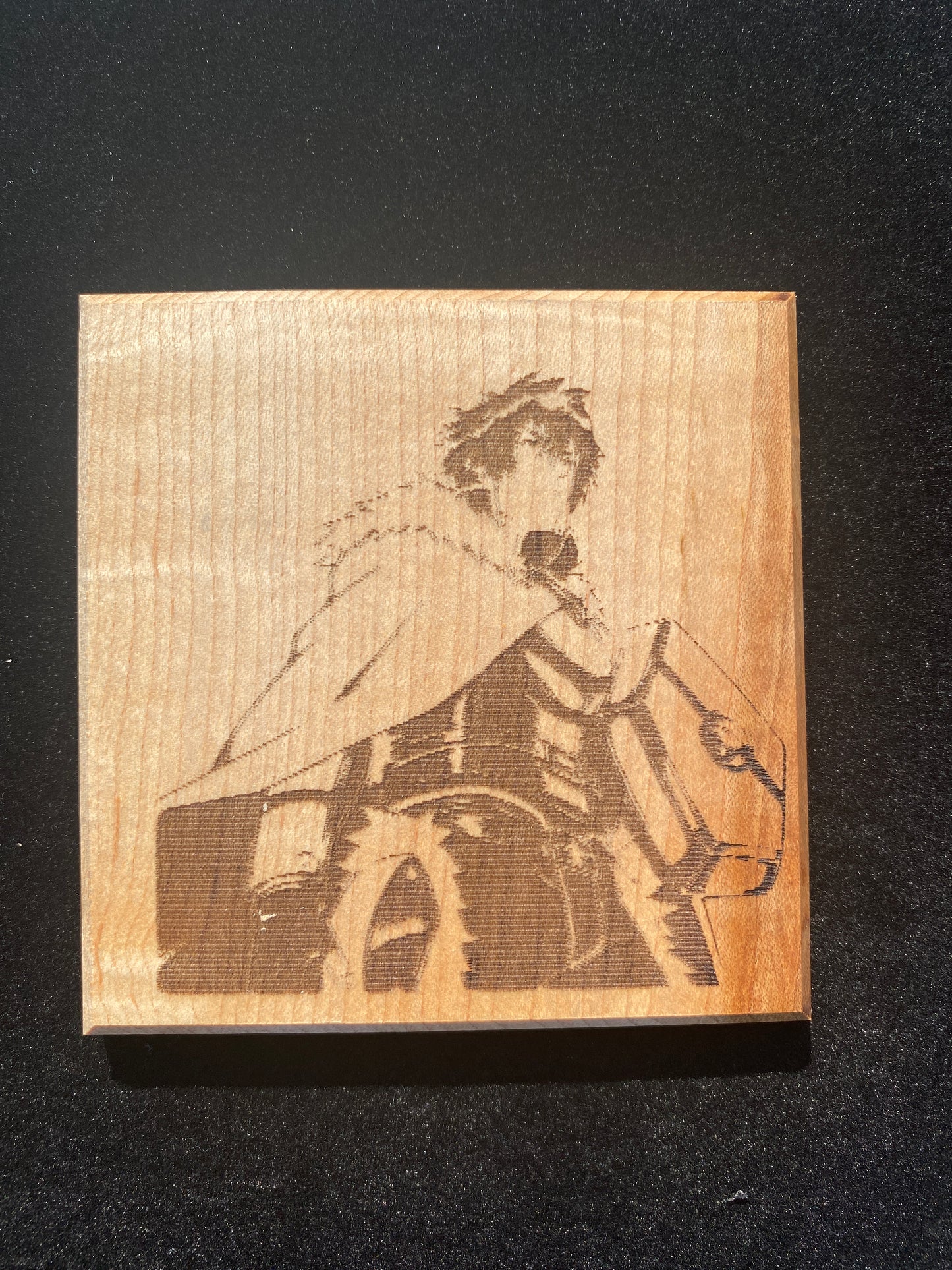 Wooden Laser Engraved Coasters