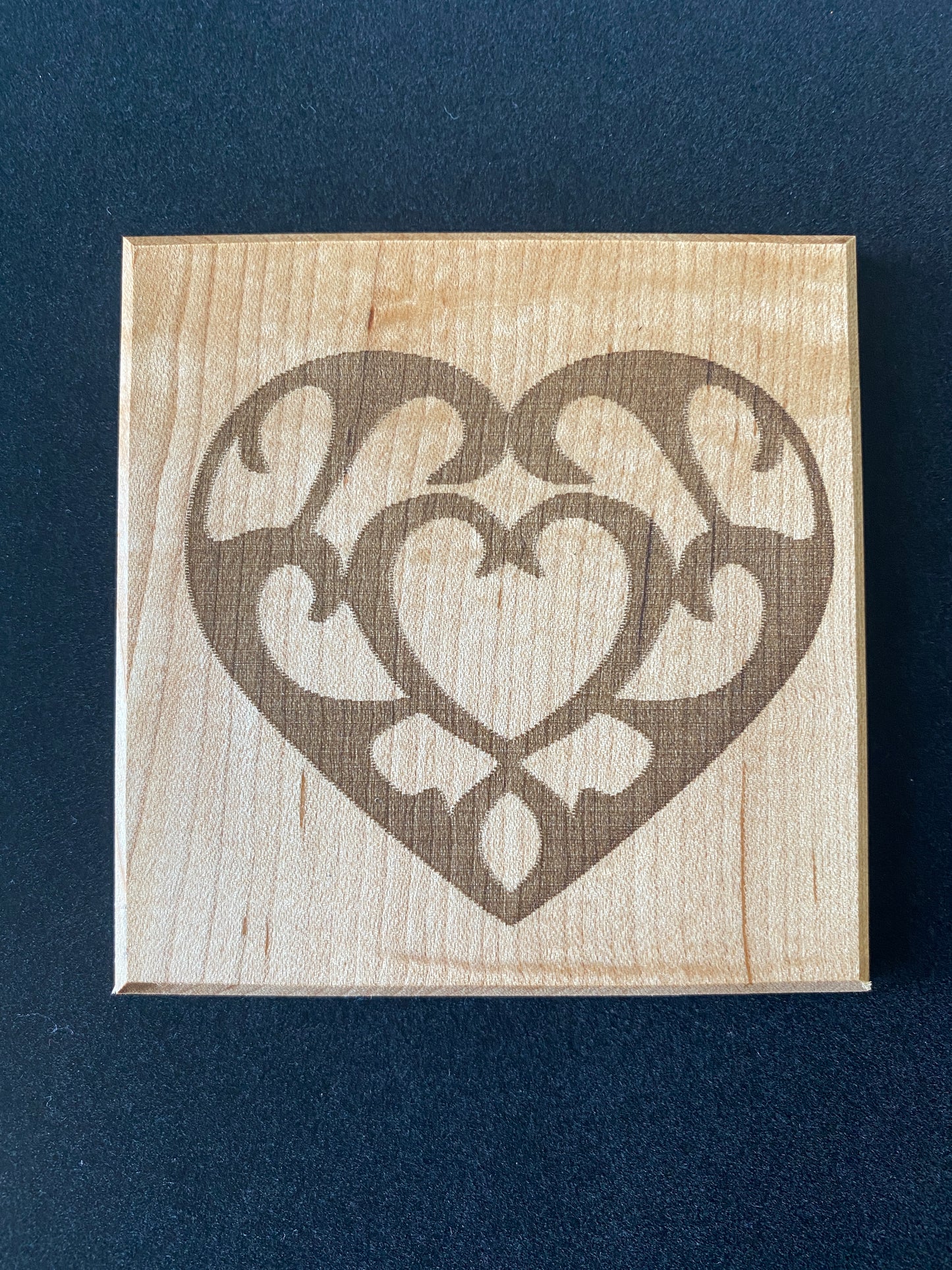 Wooden Laser Engraved Coasters
