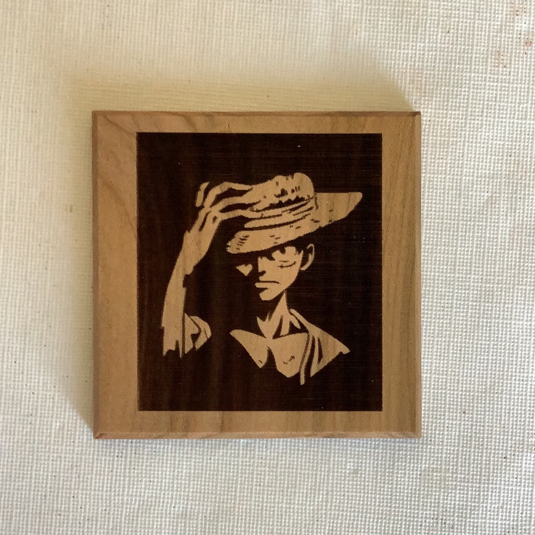 Wooden Laser Engraved Coasters