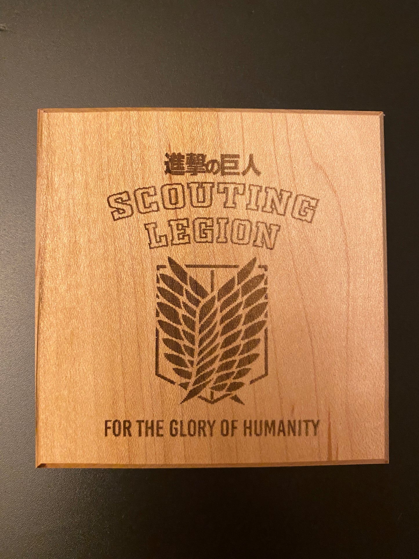 Wooden Laser Engraved Coasters