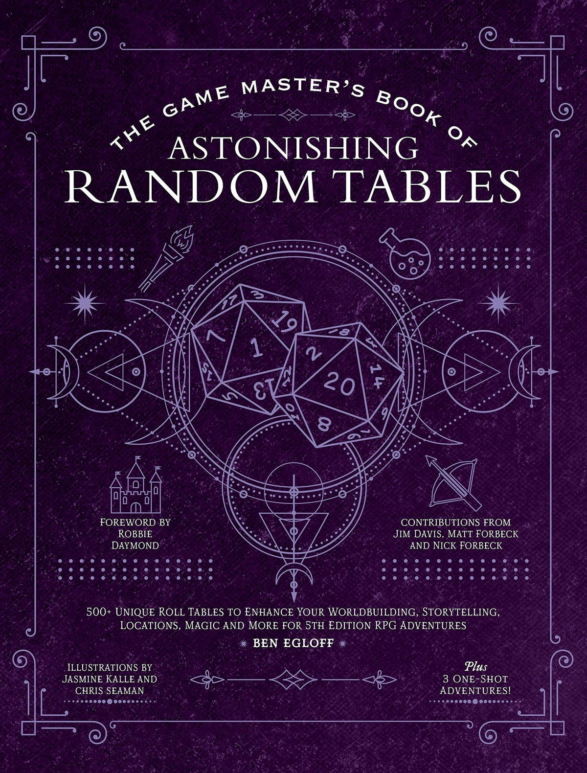 The Game Master's Book of Astonishing Random Tables 300+ Unique Roll Tables to Enhance Your Worldbuilding, Storytelling, Locations, Magic and More for 5th Edition RPG Adventures